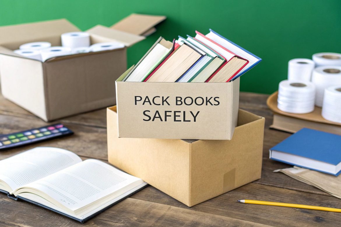 How to Pack Books for Moving Without Damage