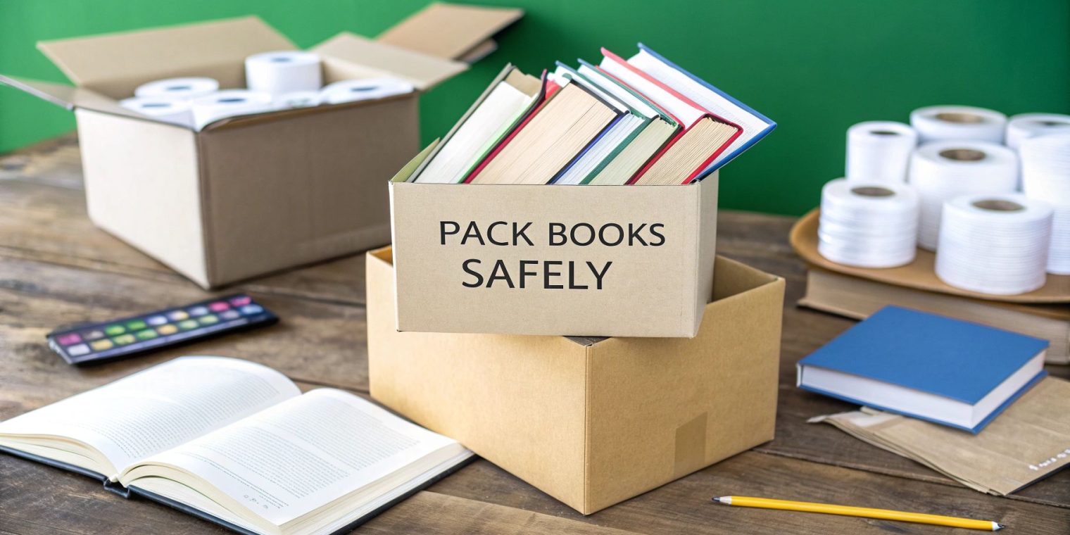 How to Pack Books for Moving Without Damage