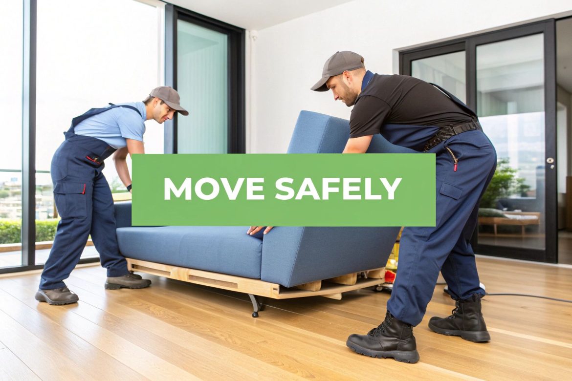 How to Move Heavy Furniture Safely and Easily