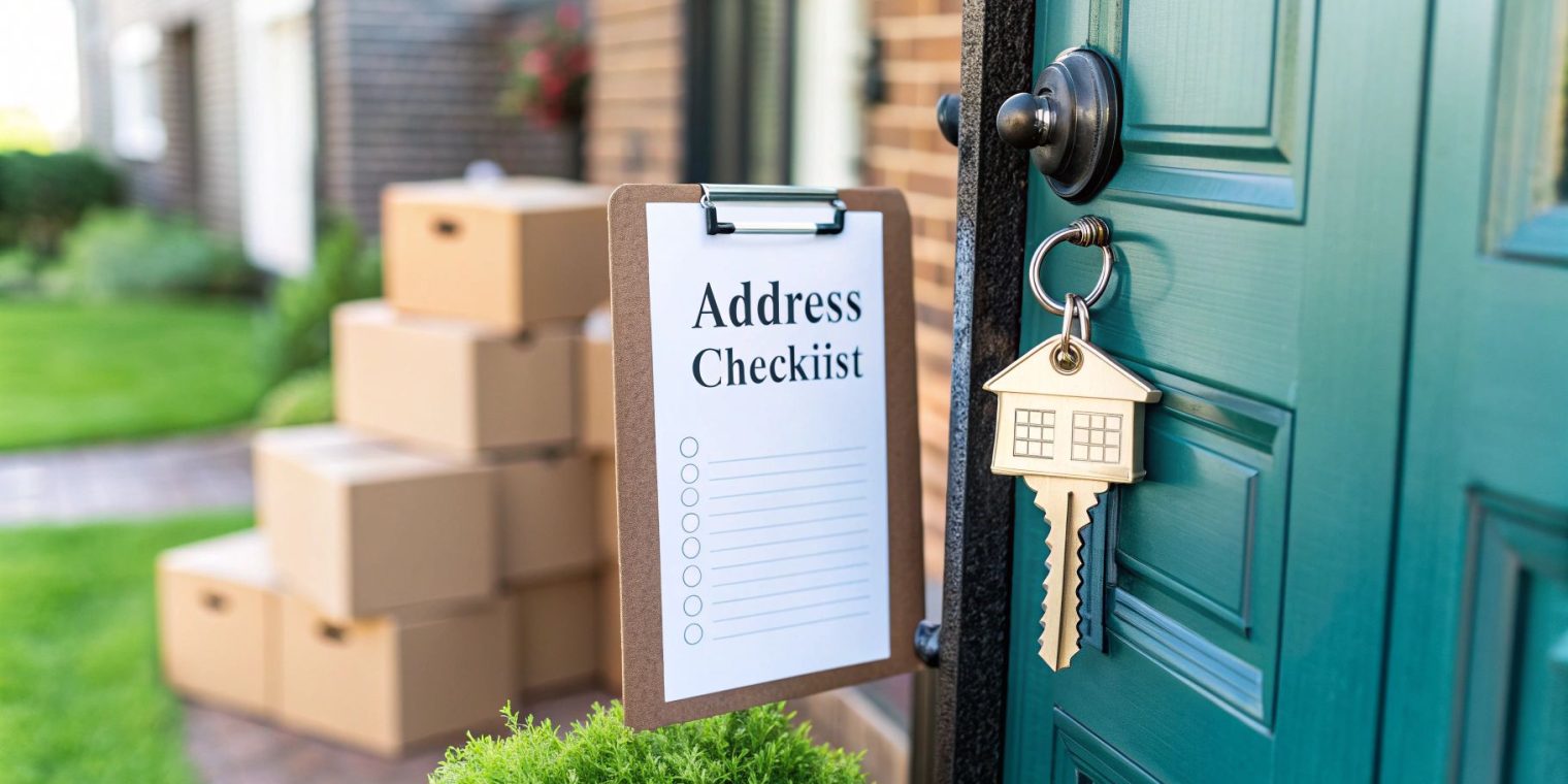 Moving House Change of Address Checklist for a Smooth Move