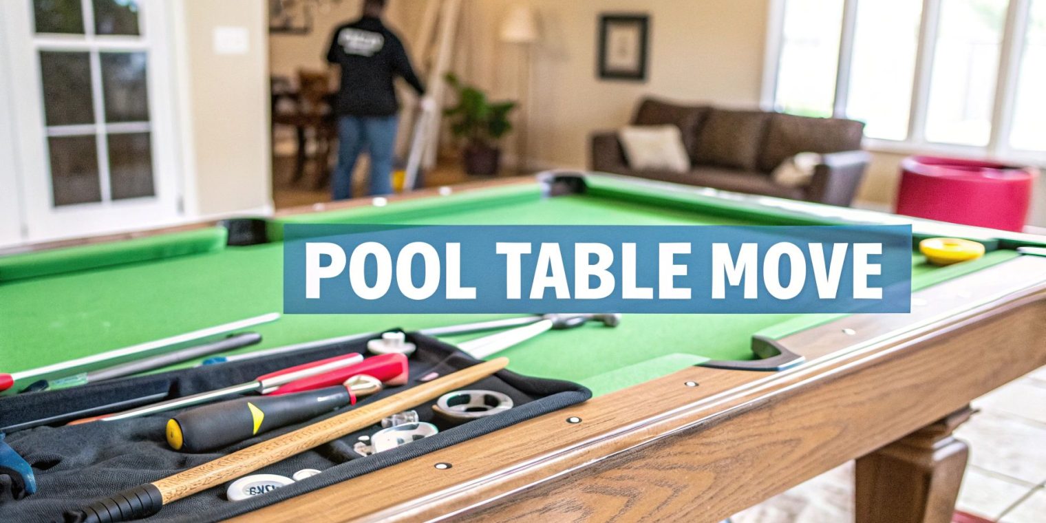 A Complete Guide to Pool Table Moving