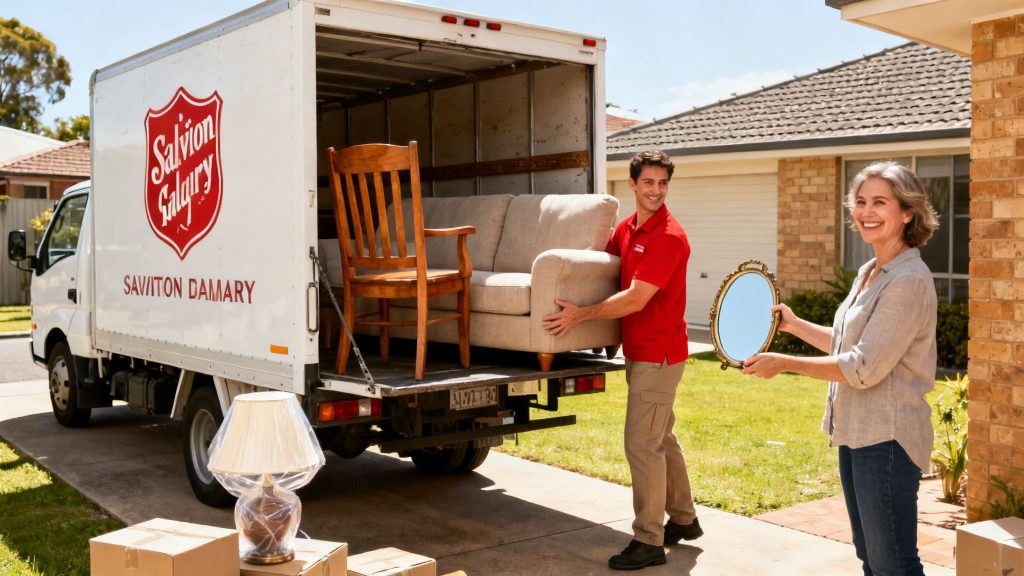 Learn how furniture pick up salvation army works in Perth in 2026: what's accepted, how to book, and tips if items are declined.