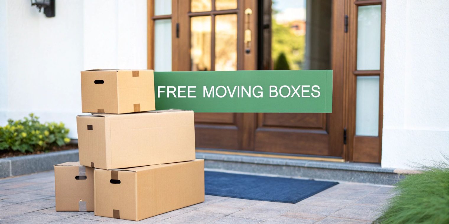 12 Best Sources for Free Boxes for Moving in 2025