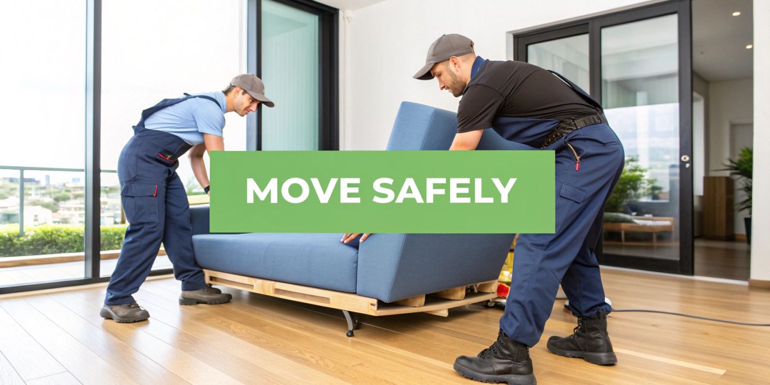 How to Move Heavy Furniture Safely and Easily
