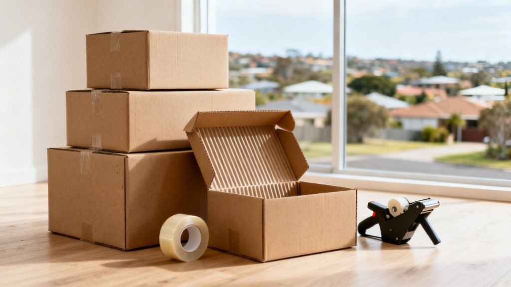 Navigate your Perth move with our guide to corrugated card board boxes. Learn how to choose, pack, and protect your belongings for a smooth relocation.