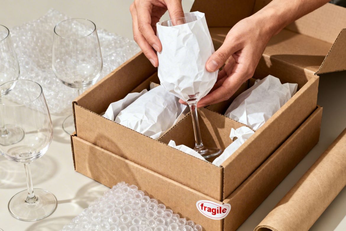 How to Pack Glassware for a Move Without Breakage
