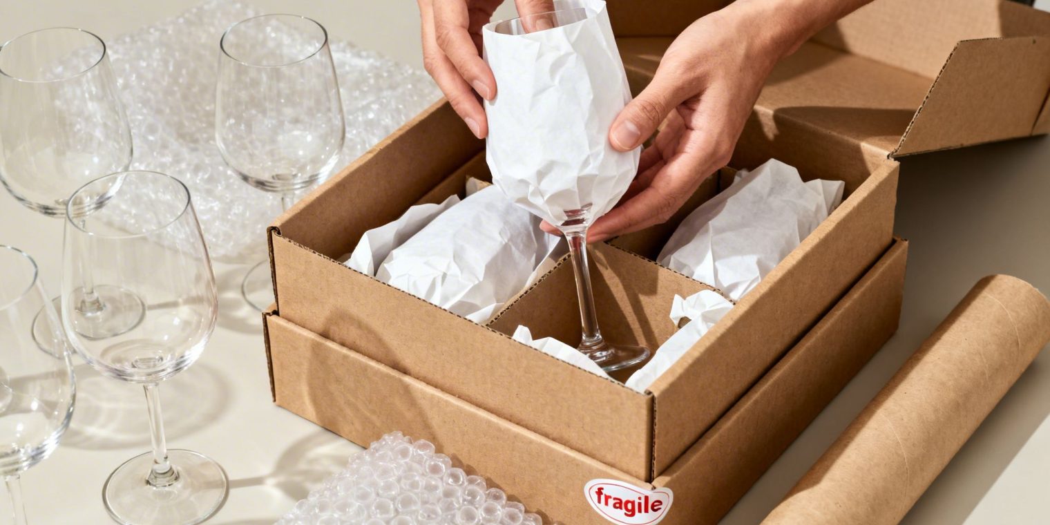 How to Pack Glassware for a Move Without Breakage