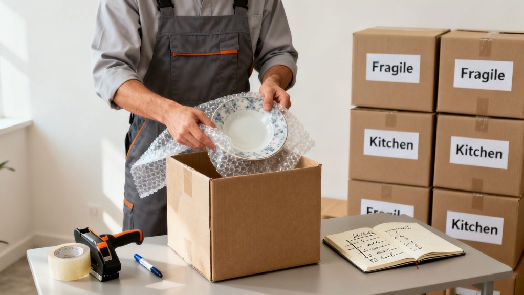 Practical guide with packing advice for moving: protect belongings, save time, and relocate with confidence.