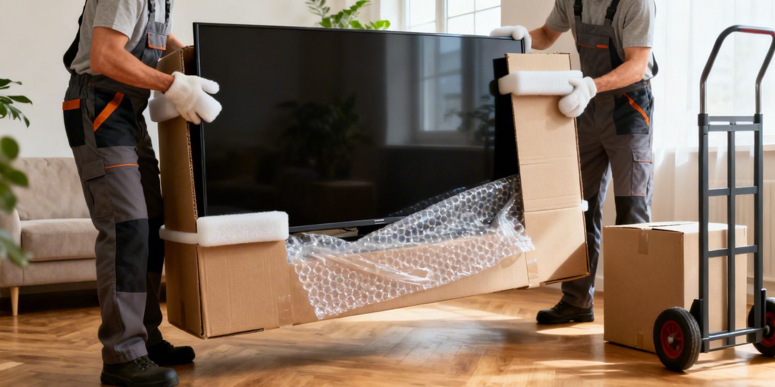 How to Move a TV Without Damage A Perth Mover’s Guide