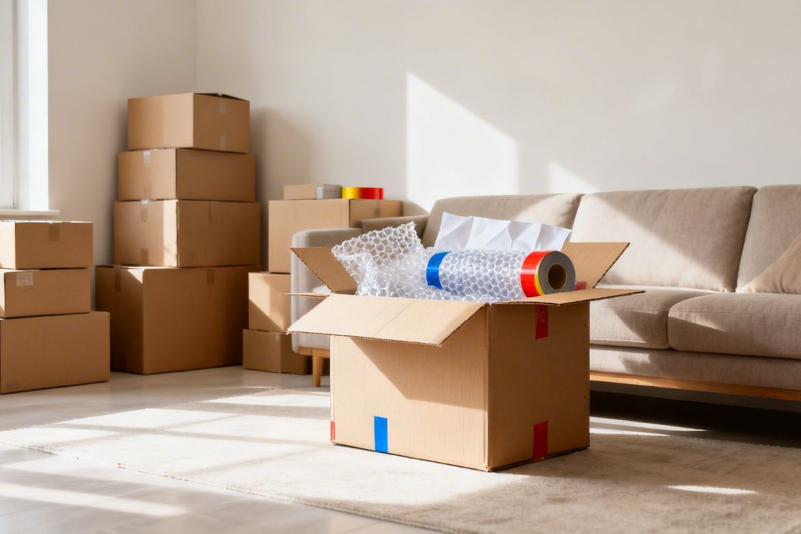 A Guide to Moving Boxes in a House