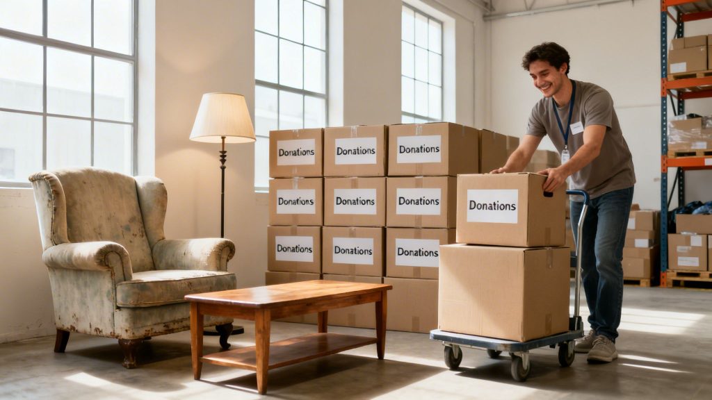 Moving or decluttering? Find local and national charities that accept furniture donations in Perth and beyond. Our guide covers where and how to donate.
