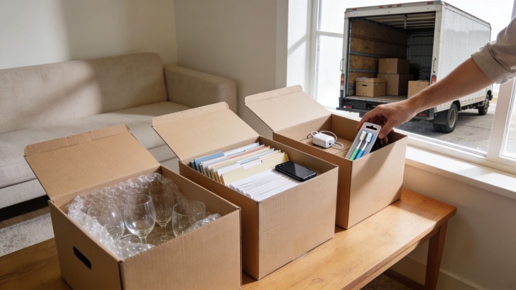 Stressed about your move? Our guide on what to pack first when moving house offers a prioritised 8-step checklist to ensure a seamless, organised relocation.